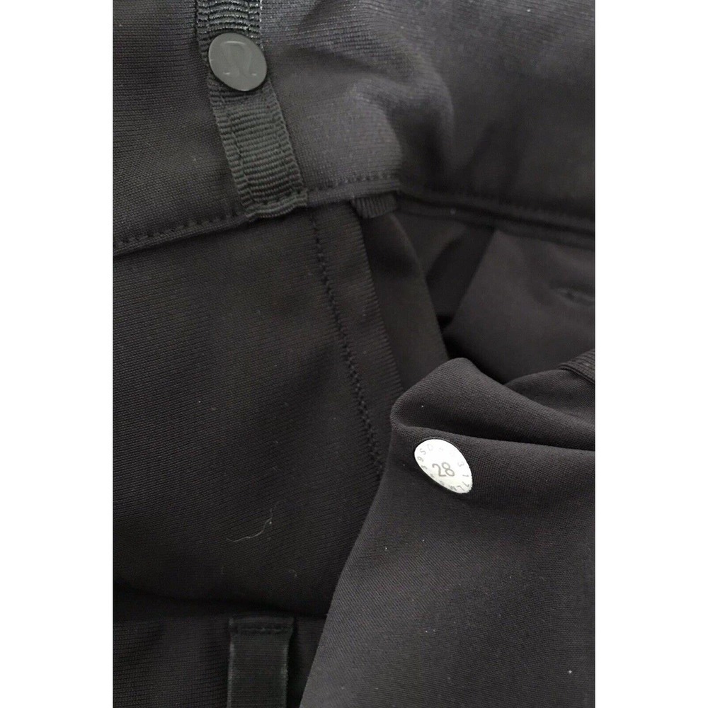 Lululemon | Women's Black Belt Looped Side Pocket Trouser Pants Size 28 - Picture 11 of 12